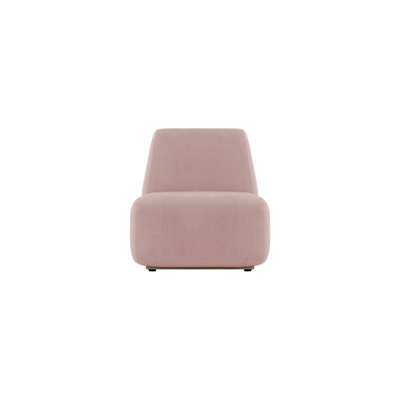 Dilly Upholstered Armchair, Pink