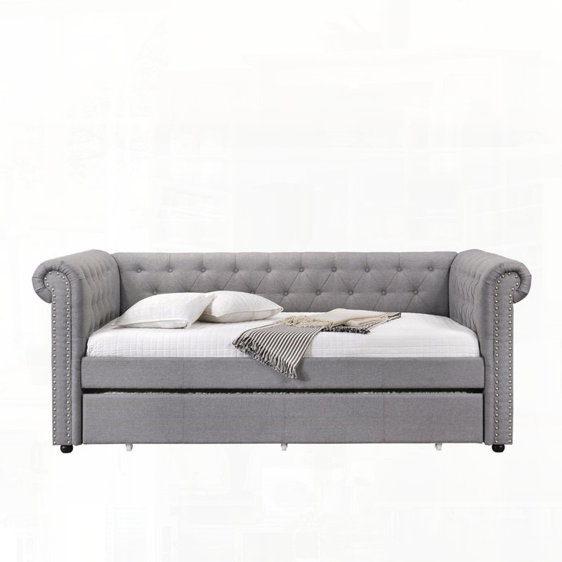 Fabric Daybed with Trundle