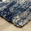 Tapis abstrait gris / bleu sarcelle Sven-318085044