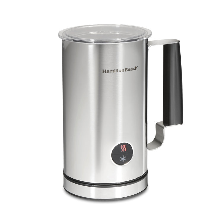 Hamilton Beach 10 oz. Stainless Steel Milk Frother and Warmer