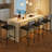 25.5 Inches Upholstered Bar Chairs with Back-1142643253-1142643252