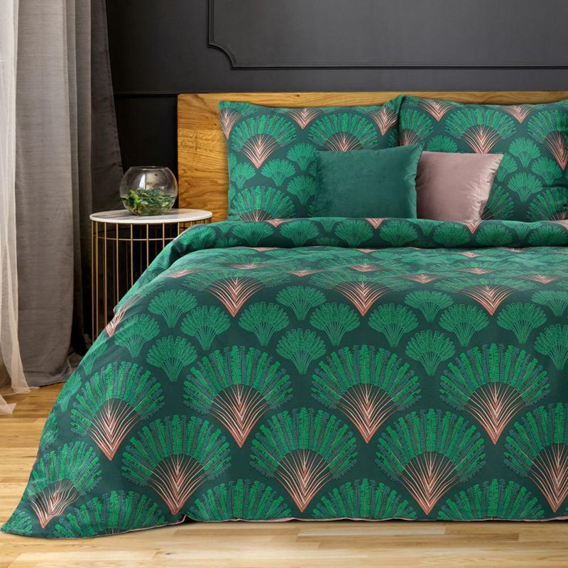 Gies Geometric Shapes Duvet Cover with Pillowcases, Single - 1 Pillowcase (70 x 80 cm)