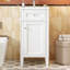 16-Inch Freestanding Bathroom Vanity with Ceramic Sink and Soft Closing Door-1521783734