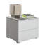 Privilegio 55cm W Manufactured Wood Bedside Table