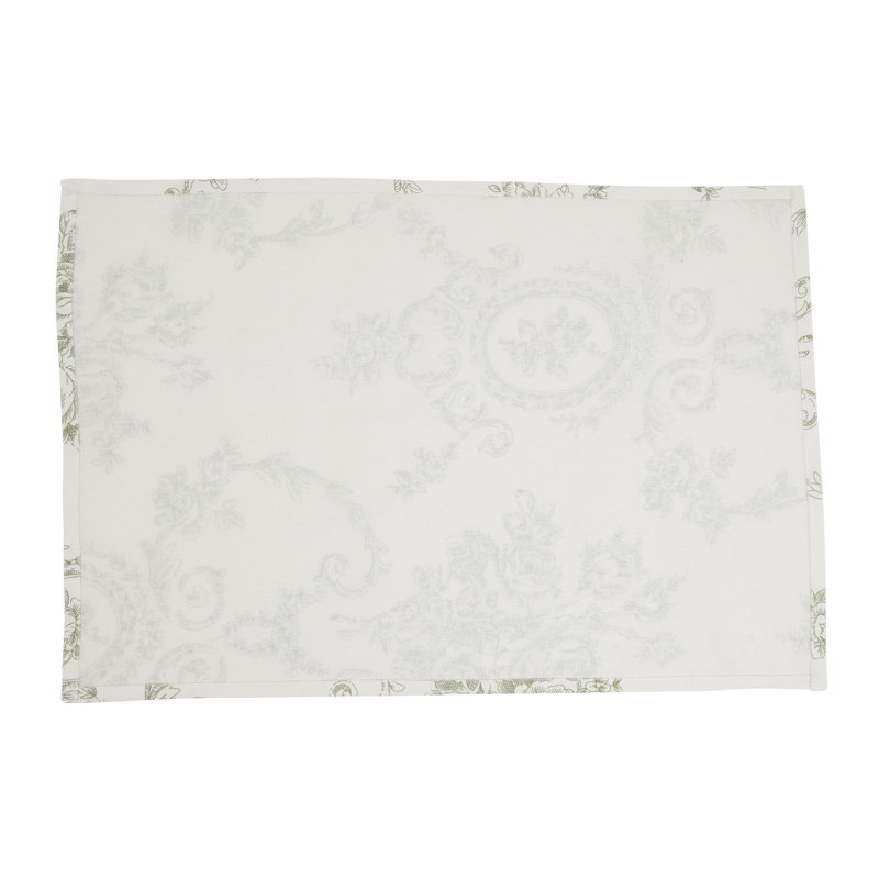 Napperon Floral, Vert