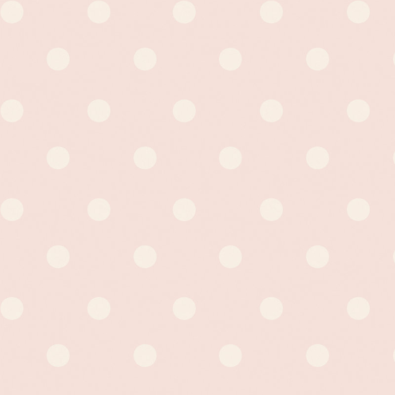 Cath Kidston Button Spot Pink & Red, Blush