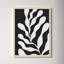 Retro Matisse Inspired Abstract Botanical 3 Black-1850115859-1850115860