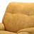 Modern Chenille Swivel Rocking Yellow Recliner-591923568