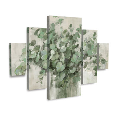 " Scented Eucalyptus Neutral " by Danhui Nai 5 - Pieces
