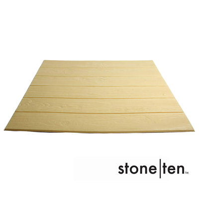 27.5" x 30.25" Peel and Stick Shiplap Wall Paneling (20-pack)