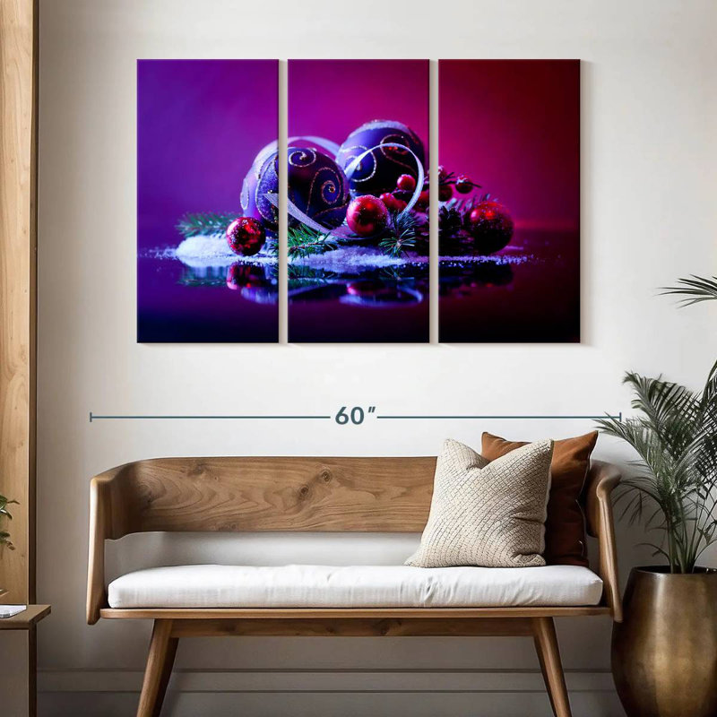 Lelend Christmas Time Decor, 32" H x 50" W