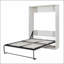 Grand lit escamotable semi-fermé et ouvert grand format-481109053