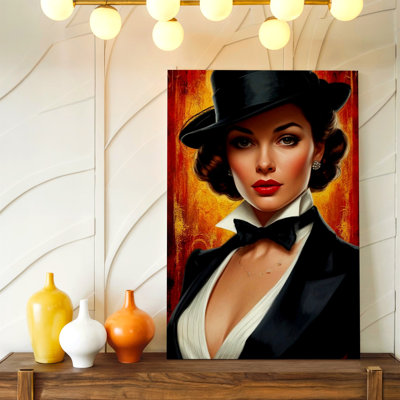 Glamour femme blonde robe blanche Splash mode abstraite, reproduction d'art sur toile, affiche abstraite blanche pour décoration de salon, décoration murale galerie, décoration intérieure moderne
