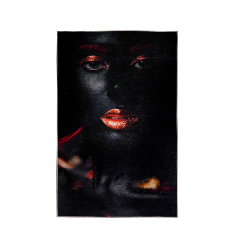 Premium Hall Carpet, 3D Digital Printed, 39.4 x 59.1 Inches | 100% Polyester, Antibacterial, Non-Slip Underside | Pile Height: 0.04 Inches, Machine Washable, Ideal for Living Room & Entryway Decor