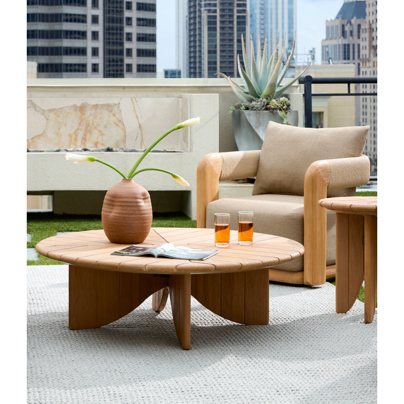 Ashley Childers X Surya Solene End Table, 22" H x 23" W x 23" D