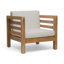 Fauteuil de patio extérieur avec coussins-253815263
