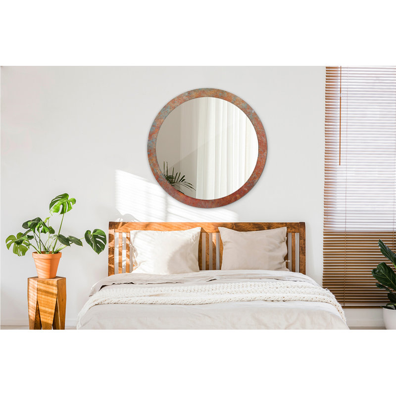 Huldar Glass Flat Wall Mirror