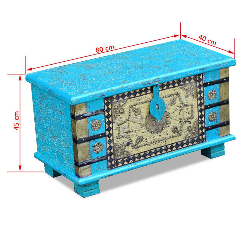 Taranto Accent Trunk, Blue