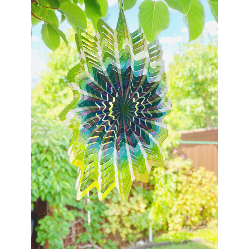 Shubhada Weather Resistant Metal Abstract Rotator