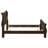 Daleyza Wood Full Sleigh Bed Cappuccino-39587992-15377659