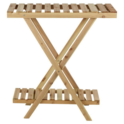 Elektra Wood Plant Stand