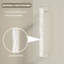 Portes de douche et de baignoire pivotantes sans cadre durables, verre nickel brossé avec style moderne pour les espaces compacts