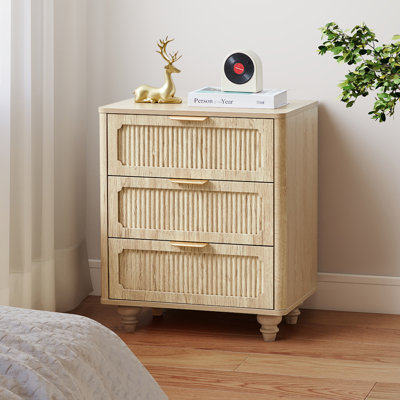 3 Drawers Morden Style End Table