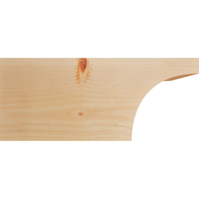 Queue de chevron lisse Huntington, Sapin de Douglas, H 8 po x l 5 1/2 po x L 18 po