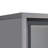 60.6'' Freestanding Display Cabinet With 2 Storage Drawers