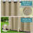 Patio Curtains Outdoor Waterproof Windproof  Weatherproof Privacy  Outside Curtains Grommet Top And Tab Bottom Drape For Gazebo  Porch  Pergola  Cabana  Backyard-1885211969