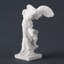 Figurine multicolore à oreilles en polyrésine à hauteur de 4,33 pouces