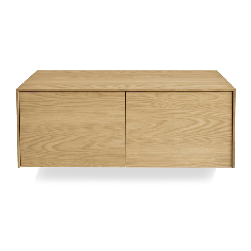 Wonder Wall 2.0 Solid Wood Accent Cabinet, White Oak