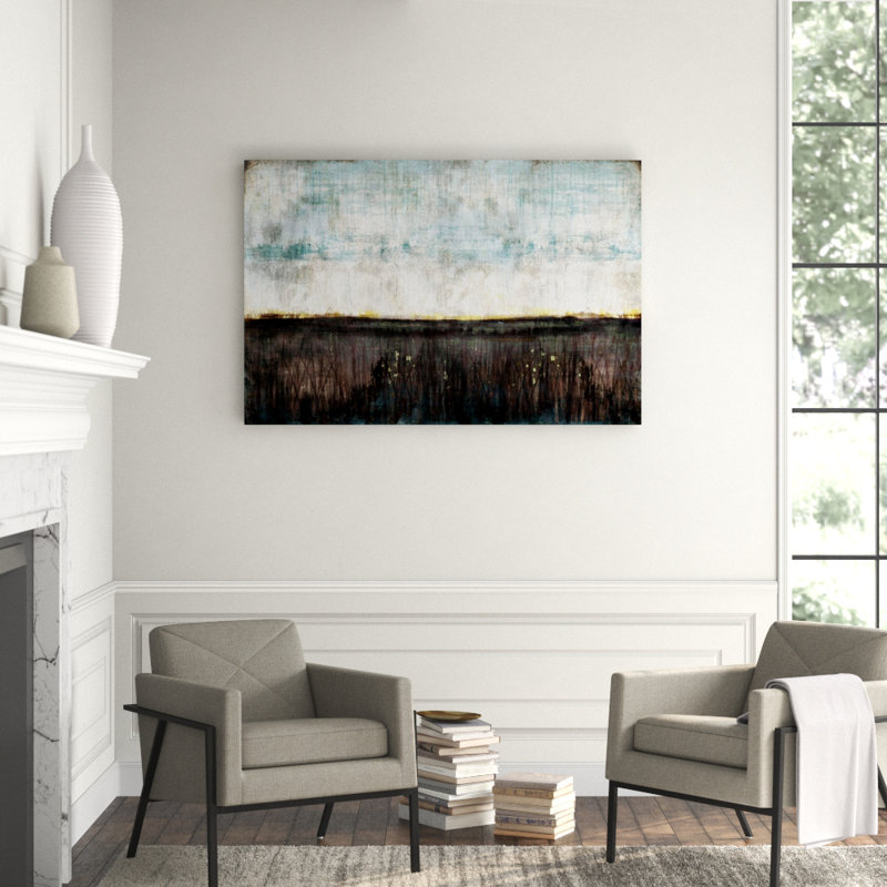 Beyond Painting, 27" H x 40" W, Knife Gel