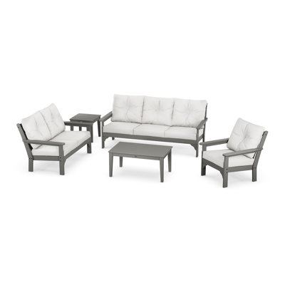 Vineyard 5 Piece Deep Seating Set