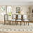Farmhouse Dining Chairs Set Of 4, Upholstered Dining Chairs With High Back, Modern Seating For Kitchen, Bedroom & Living Room-758234544