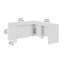 Hampton Heights L-Shaped Executive Desk