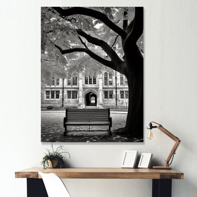 «College University Winter Photo II» sur toile