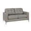 Canapé, causeuse et fauteuil en cuir Laga-367398947