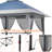 13x13 Pop-Up Gazebo with Double Roof and Mosquito Netting – Waterproof UV-Resistant Patio Canopy Tent-123131162