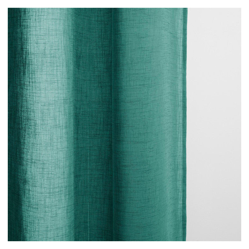 Sheer Curtain Single Panel, Green, 200cm x 298cm
