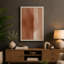 Warm Earth Stripes Minimalist - Wrapped Canvas-1814718250-1814718253