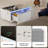 Myabella 93L Smart Coffee Table with Freezer and Fridge, Multiple charging and Bluetooth Speaker-1373179499