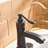 Single-Hole Single-handle Bathroom Faucet with Drain Assembly-70855234