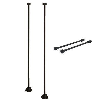 Supply Line with Wall Bracket