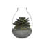 Eden Handmade Glass Planter-42186220