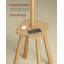 Rubber Freestanding 8 - Hook Coat Rack-1847768916