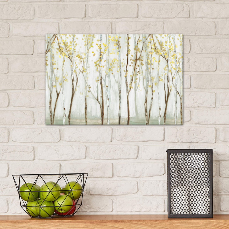 Long Landscape by Allison Pearce - Wrapped Canvas Painting, 30.48 cm H x 45.72 cm W
