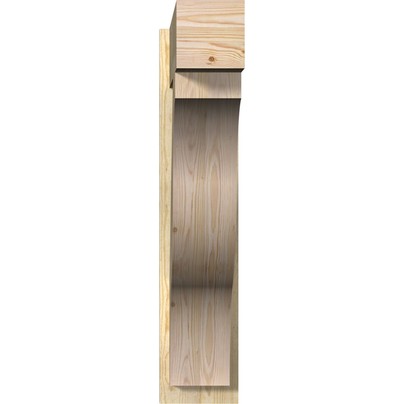Jeu de blocs Funston, 8" W Douglas Fir (Rough Sawn), P 34 po x H 38 po