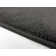 Washable Non Slip Soft Pile Solid Gray Design Downard Collection Area Rug