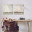 «Tall Ships at Sea», ensemble de 2 toiles murales par Patricia Pinto-1600519670